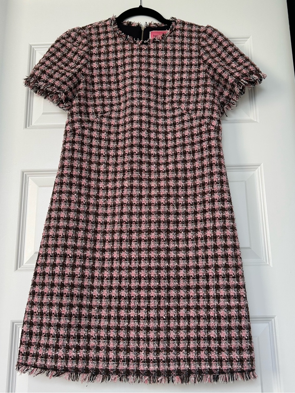 kate spade Tweed Houndstooth Dress